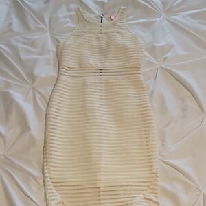 Hello Molly elegant off white Sleeveless Dress